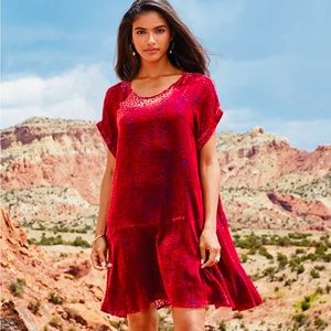 Johnny Was Scarlet Mini Dress